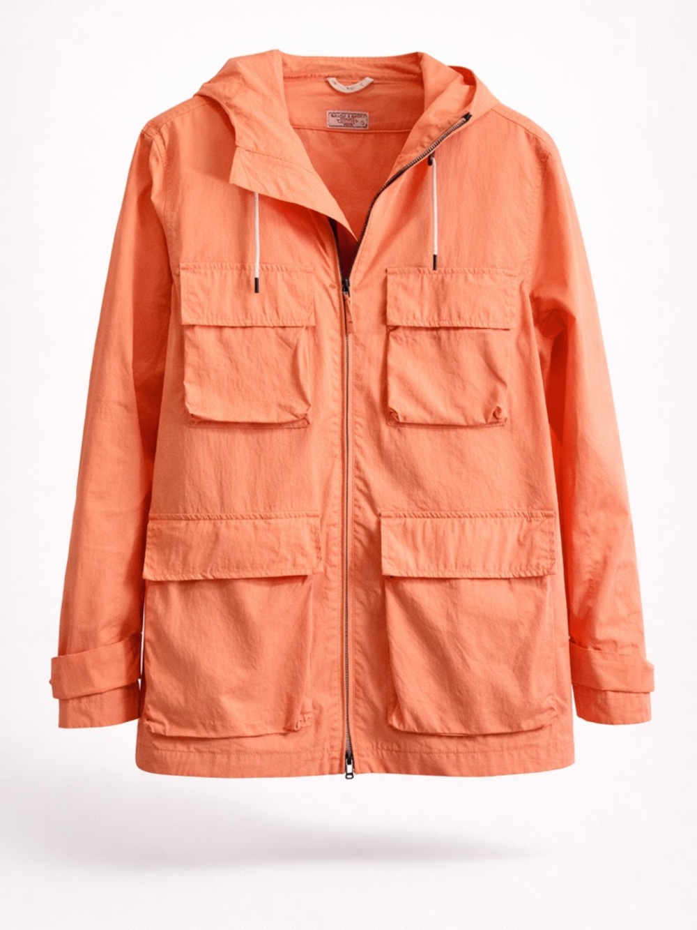 Wallace and Barnes by JCrew Utility Military Chore Work Hoodie Windbreaker Sz L